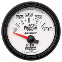 Oljetrycksmätare 52mm 100PSI (Elektrisk) PHANTOM II